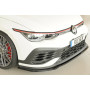Lame de pare-chocs avant "noir brillant" "Rieger Tuning" pour VOLKSWAGEN GOLF 8 GTI Clubsport / Clubsport 45