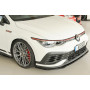 Lame de pare-chocs avant "noir brillant" "Rieger Tuning" pour VOLKSWAGEN GOLF 8 GTI Clubsport / Clubsport 45