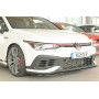 Lame de pare-chocs avant "noir brillant" "Rieger Tuning" pour VOLKSWAGEN GOLF 8 GTI Clubsport / Clubsport 45