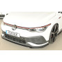 Lame de pare-chocs avant "noir brillant" "Rieger Tuning" pour VOLKSWAGEN GOLF 8 GTI Clubsport / Clubsport 45