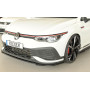 Lame de pare-chocs avant "noir brillant" "Rieger Tuning" pour VOLKSWAGEN GOLF 8 GTI Clubsport / Clubsport 45