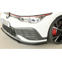 Lame de pare-chocs avant "noir brillant" "Rieger Tuning" pour VOLKSWAGEN GOLF 8 GTI Clubsport / Clubsport 45