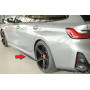 Lame pour bas de caisse gauche "noir brillant" "Rieger Tuning" pour BMW SERIE 3 TYPE G20/G21