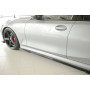 Lame pour bas de caisse gauche "noir brillant" "Rieger Tuning" pour BMW SERIE 3 TYPE G20/G21