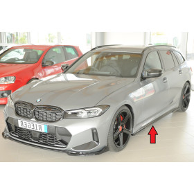 Lame pour bas de caisse gauche "noir brillant" "Rieger Tuning" pour BMW SERIE 3 TYPE G20/G21