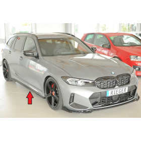 Lame pour bas de caisse droit "noir brillant" "Rieger Tuning" pour BMW SERIE 3 TYPE G20/G21