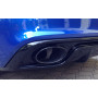 Embout d'échappement gauche "noir" "Rieger Tuning" pour AUDI A4 (B8/B81)