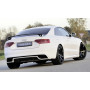 Embout d'échappement gauche "noir" "Rieger Tuning" pour AUDI A4 (B8/B81)
