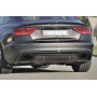 Embout d'échappement droit "noir" "Rieger Tuning" pour AUDI A4 (B8/B81)