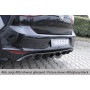 DESTOCKAGE - Diffuseur de pare-chocs arrière "noir brillant" "Rieger Tuning" pour VOLKSWAGEN GOLF 7