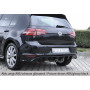 DESTOCKAGE - Diffuseur de pare-chocs arrière "noir brillant" "Rieger Tuning" pour VOLKSWAGEN GOLF 7
