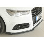 Lame de pare-chocs avant "noir" "Rieger Tuning" pour AUDI A6 (4G/C7) Facelift