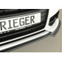 Lame de pare-chocs avant "noir" "Rieger Tuning" pour AUDI A6 (4G/C7) Facelift