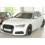 Lame de pare-chocs avant "noir" "Rieger Tuning" pour AUDI A6 (4G/C7) Facelift