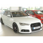 Lame de pare-chocs avant "noir" "Rieger Tuning" pour AUDI S6 (4G/C7) Facelift