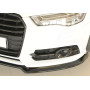 Lame de pare-chocs avant "noir brillant" "Rieger Tuning" pour AUDI A6 (4G/C7)