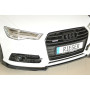 Lame de pare-chocs avant "noir brillant" "Rieger Tuning" pour AUDI A6 (4G/C7)