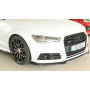 Lame de pare-chocs avant "noir brillant" "Rieger Tuning" pour AUDI A6 (4G/C7) Facelift