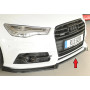 Lame de pare-chocs avant "noir brillant" "Rieger Tuning" pour AUDI A6 (4G/C7) Facelift