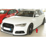 Lame de bas de caisse côté gauche "noir" "Rieger Tuning" pour AUDI A6 (4G/C7)