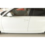 Lame de bas de caisse côté gauche "noir" "Rieger Tuning" pour AUDI A6 (4G/C7)