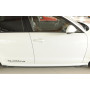 Lame de bas de caisse côté droit "noir" "Rieger Tuning" pour AUDI A6 (4G/C7)