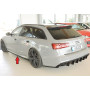 Lame de bas de caisse côté gauche "noir brillant" "Rieger Tuning" pour AUDI A6 (4G/C7)