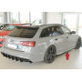 Lame de bas de caisse côté droit "noir brillant" "Rieger Tuning" pour AUDI A6 (4G/C7)
