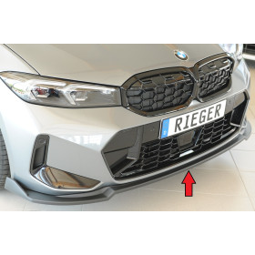 Lame de pare-chocs avant "noir" "Rieger Tuning" pour BMW SERIE 3 TYPE G20/G21