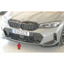 Lame de pare-chocs avant "noir" "Rieger Tuning" pour BMW SERIE 3 TYPE G20/G21