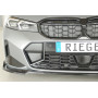 Lame de pare-chocs avant "noir brillant" "Rieger Tuning" pour BMW SERIE 3 TYPE G20/G21