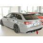 Diffuseur de pare-chocs arrière "noir" "Rieger Tuning" pour AUDI A6 (4G/C7)