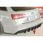 Diffuseur de pare-chocs arrière "noir" "Rieger Tuning" pour AUDI A6 (4G/C7)