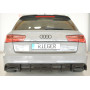 Diffuseur de pare-chocs arrière "noir" "Rieger Tuning" pour AUDI A6 (4G/C7)