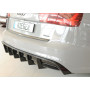 Diffuseur de pare-chocs arrière "noir" "Rieger Tuning" pour AUDI A6 (4G/C7)
