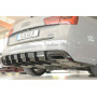 Diffuseur de pare-chocs arrière "noir" "Rieger Tuning" pour AUDI A6 (4G/C7)