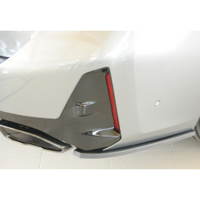 Lame de coin de pare-chocs derrière à droite "noir" "Rieger Tuning" pour BMW SERIE 3 TYPE G20/G21