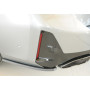 Lame de coin de pare-chocs derrière "noir" "Rieger Tuning" pour BMW SERIE 3 TYPE G20/G21