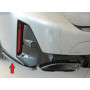 Lame de coin de pare-chocs derrière "noir" "Rieger Tuning" pour BMW SERIE 3 TYPE G20/G21