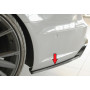 Lame de coin de pare-chocs arrière gauche "noir brillant" "Rieger Tuning" pour AUDI S6 (4G/C7) Facelift
