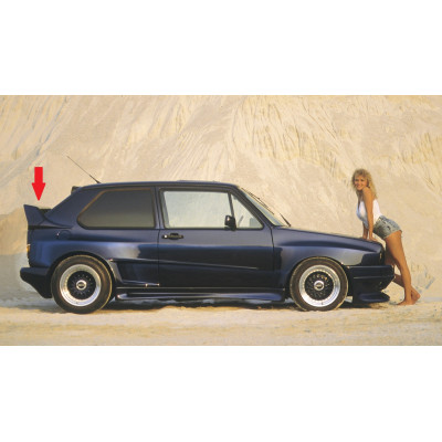 Aileron arrière pour kit large v2 "Rieger Tuning" pour VOLKSWAGEN GOLF 1