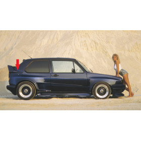 Approche latérales pour aileron arrière kit large v2 "Rieger Tuning" pour VOLKSWAGEN GOLF 1