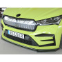 Lame de pare-chocs avant "Noir" "Rieger Tuning" pour SKODA ENYAQ iV (NY)