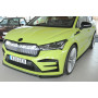 Lame de pare-chocs avant "Noir" "Rieger Tuning" pour SKODA ENYAQ iV RS (NY)