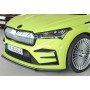 Lame de pare-chocs avant "Noir" "Rieger Tuning" pour SKODA ENYAQ iV RS (NY)