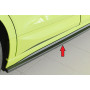 Lame de bas de caisse droit "Noir" "Rieger Tuning" pour SKODA ENYAQ iV (NY)