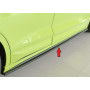 Lame de bas de caisse droit "Noir" "Rieger Tuning" pour SKODA ENYAQ iV RS (NY)