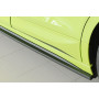 Lame de bas de caisse gauche "Noir" "Rieger Tuning" pour SKODA ENYAQ iV RS (NY)