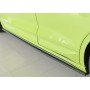 Lame de bas de caisse gauche "Noir" "Rieger Tuning" pour SKODA ENYAQ iV RS (NY)