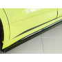 Lame de bas de caisse droit "Noir Brillant" "Rieger Tuning" pour SKODA ENYAQ iV RS (NY)